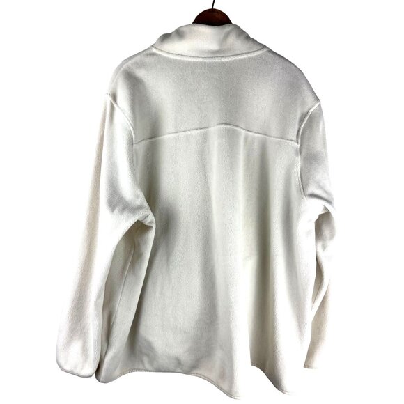 32 Degrees Women's Soft Fleece Button Snap Sweatshirt Pullover Top, Size 3X - Picture 8 of 14